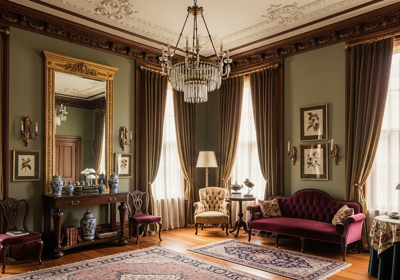Victorian Parlor Restoration Before and After: Our 1892 Charleston Home